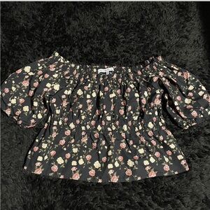 Floral Off-Shoulder Top